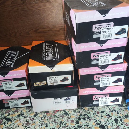 Work boots without steel toe, new, Ferreli brand