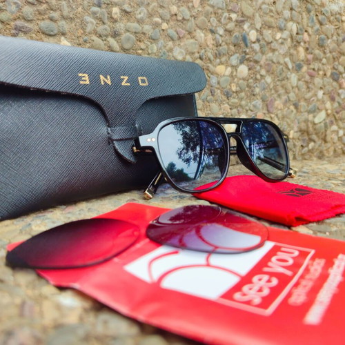Enzo Glasses New With Extra Black Pair