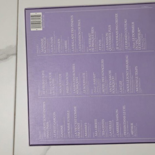 Serge Reggiani Versions Originales 3 LP box set like new