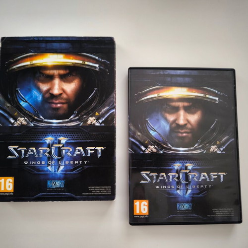StarCraft II Wings of Liberty PC game like new