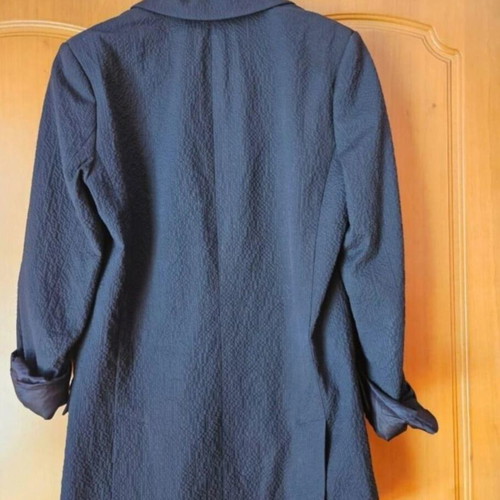 Victoria Beckham cotton blazer jacket like new, black, size S