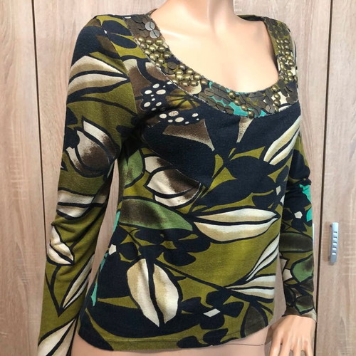 Leonard's blouse used, size M, multicolor