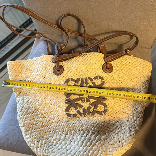 Summer bag like new, beige hand-held 44cm x 34cm