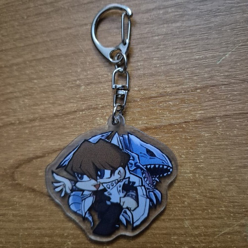 Seto Kaiba acrylic keychains new, anime Yu-Gi-Oh