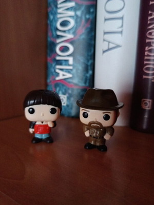 Will and Hopper Stranger Things Kinder Joy figures new