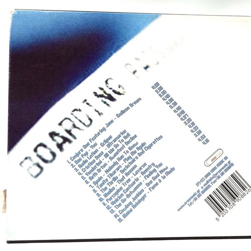 Boarding Pass Vol. 3 CD compilation like new, electronic music
