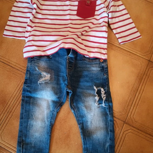 Baby clothing set for boy 6 to 9 months like new