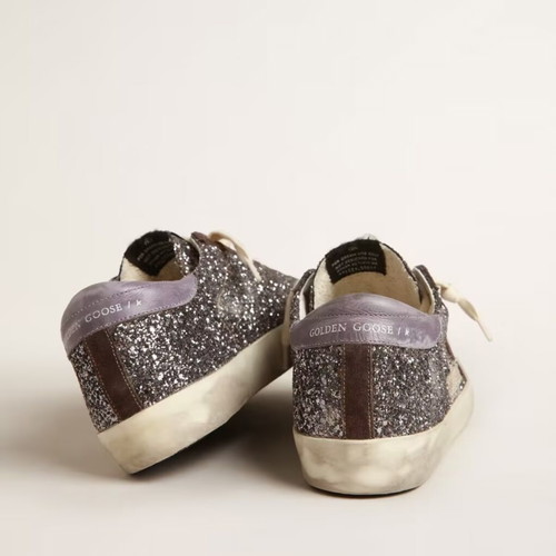 Women's shoes with glitter design