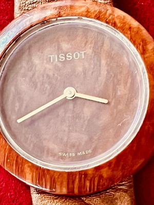 Vintage Classic Tissot Woodwatch μεταχειρισμένο 1980-81 Quarz unisex/γυναικείο