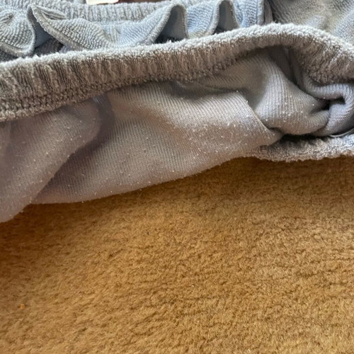 SugarFree crop top like new, grey, for girls 10-11 years