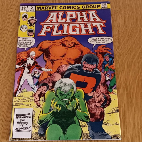Alpha Flight #2 Marvel Comics like new