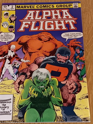 Alpha Flight #2 Marvel Comics like new