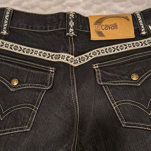 Just Cavalli Cropped denim skinny pants like new