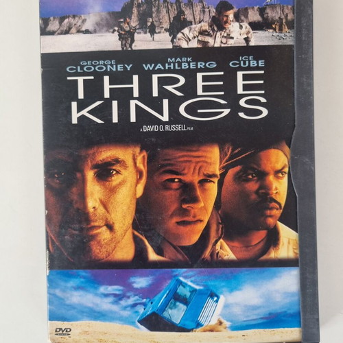 Three Kings DVD, adventure comedy, subbed