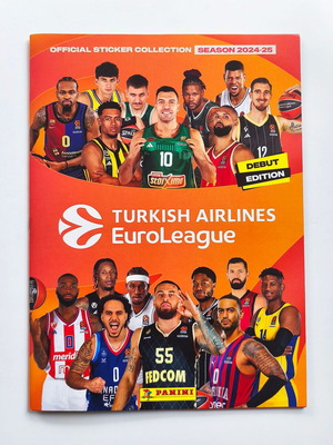 Panini Euroleague 2024-2025 Album empty new