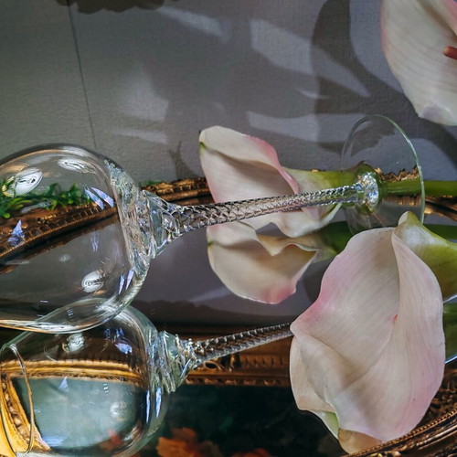 Studio Nova Venice 24% Lead Crystal Wine Glass, Austria