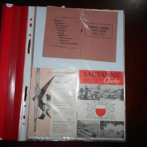 Watch advertisements used, archive with over 20 clippings