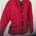 Esprit down jacket like new, red