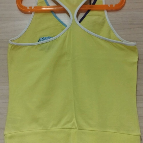 Diesel sleeveless cotton shirt like new, yellow