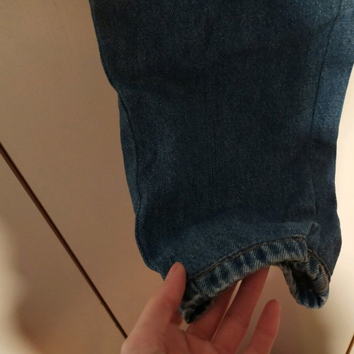 Mango Τζιν τύπου boyfriend νούμερο 36 σαν καινούργιο, μπλε, loose