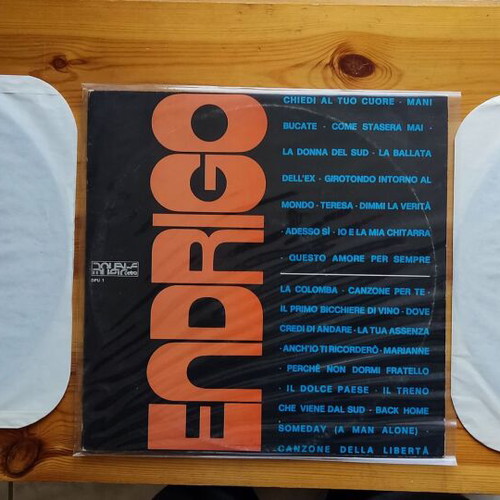 Sergio Endrigo Endrigo vinyl used, jazz
