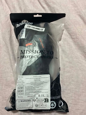 MJMOTO MD-48 Motorcycle Gloves new, size XL, black and orange