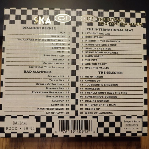 From JA to UK The History of Ska double CD like new, reggae
