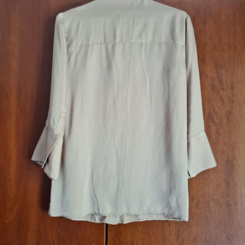 Mango shirt new, 100% viscose, beige, small size