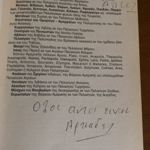 Epsilon Group and Lefkofrydis Book used, metaphysics and lost archives