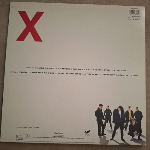 INXS vinyl record