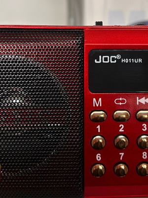 Преносимо радио JOC ново с USB и слот за SD карта