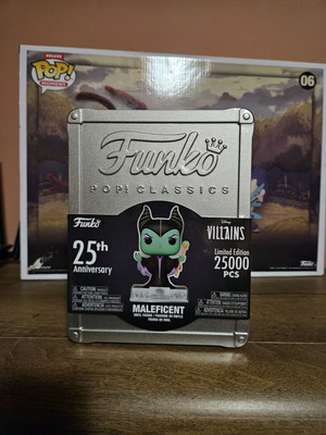 Funko Pop Maleficent 25th Anniversary Classics new, limited edition
