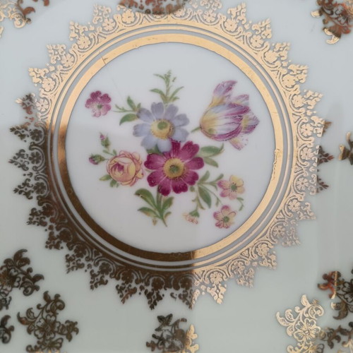 Vintage Hutschenreuther porcelain fruit bowl Bavaria like new