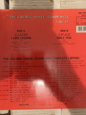 The Golden Dance-Floor Hits Vol. 19 12" vinyl used, Italo-Disco