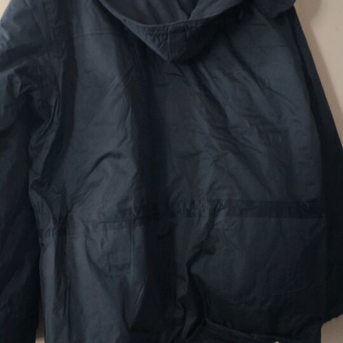 ANEK LINES work jacket new, blue XL with insulation and hood