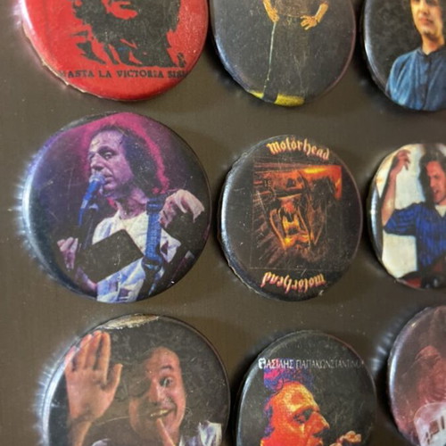 Rock pins used, set of 18, Papakonstantinou