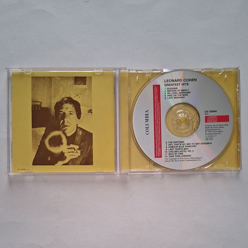 Leonard Cohen Greatest Hits CD used, rock