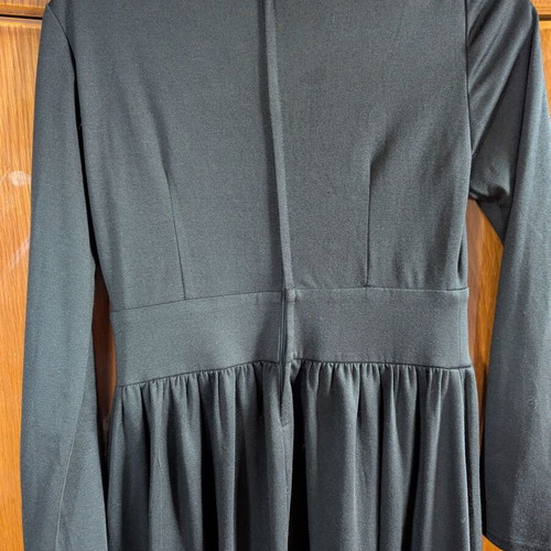 Karavan black dress like new with underbust cutout