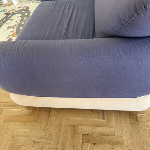 3-seater sofa used with cover and cushions