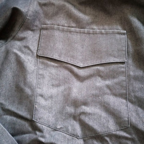 Aristoteli Bitsiani men's shirt XL black like new, minimal luxury