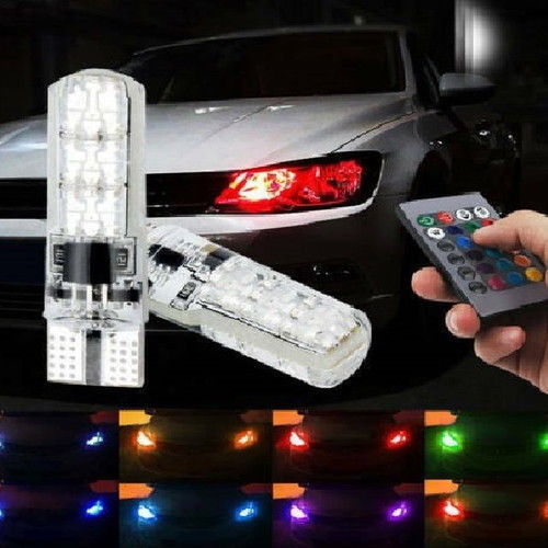 T10 LED Car and Motorcycle Bulbs 2pcs new
