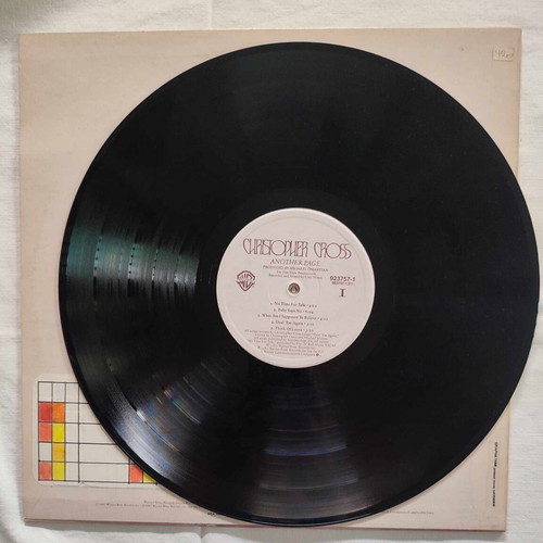 Christopher Cross Another Page vinyl record used, rock