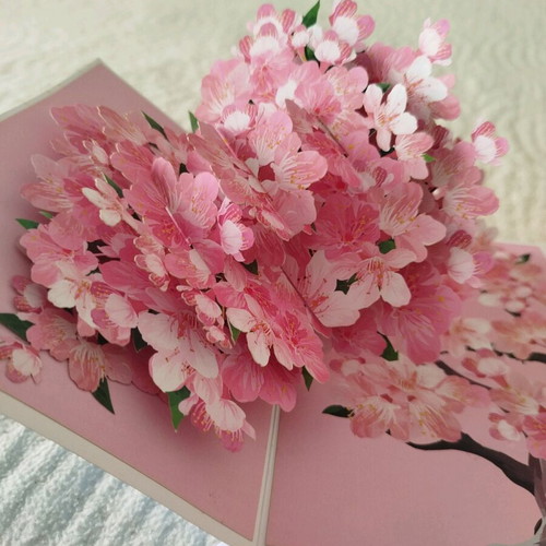 3D greeting card new with envelope