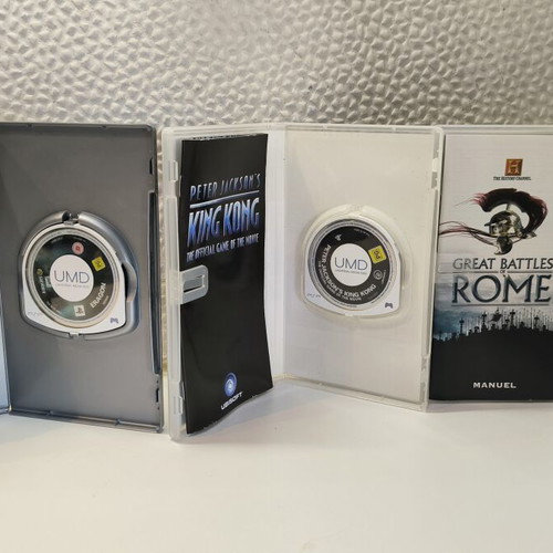 Pack of 5 used Sony PSP games