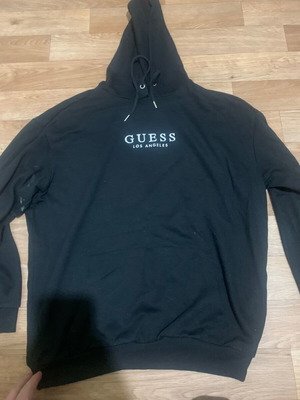 Guess men's hoodie like new, size XS, black