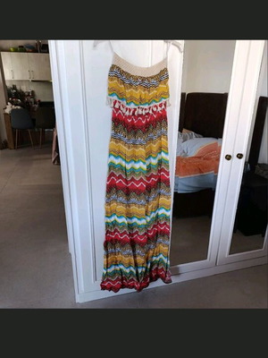 Maxi boho dress Lipsy London like new, multicolor, size M