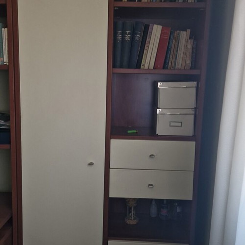 Bookcase like new, two pieces, each 0.96×2.04 m