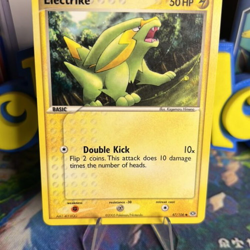 Electrike EX Emerald Pokemon card new