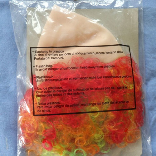 Clown wig new