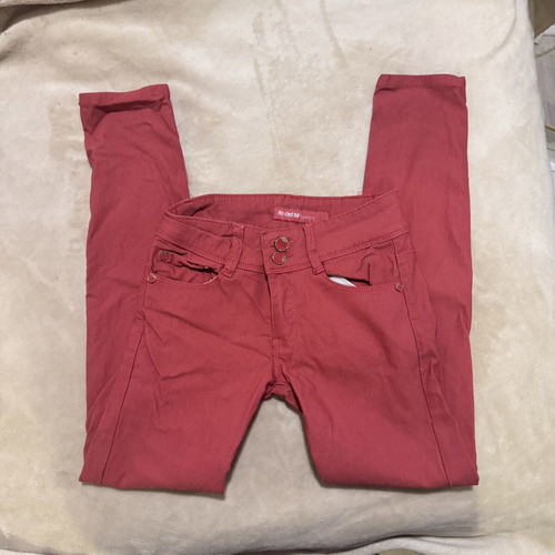 Girls red jeans 140 cm Re-Dress in good condition